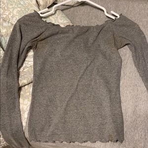 medium gray long sleeve